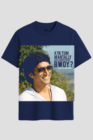 ZNMD Mentally Challenged Bwoy Dialogue Graphic T-Shirt