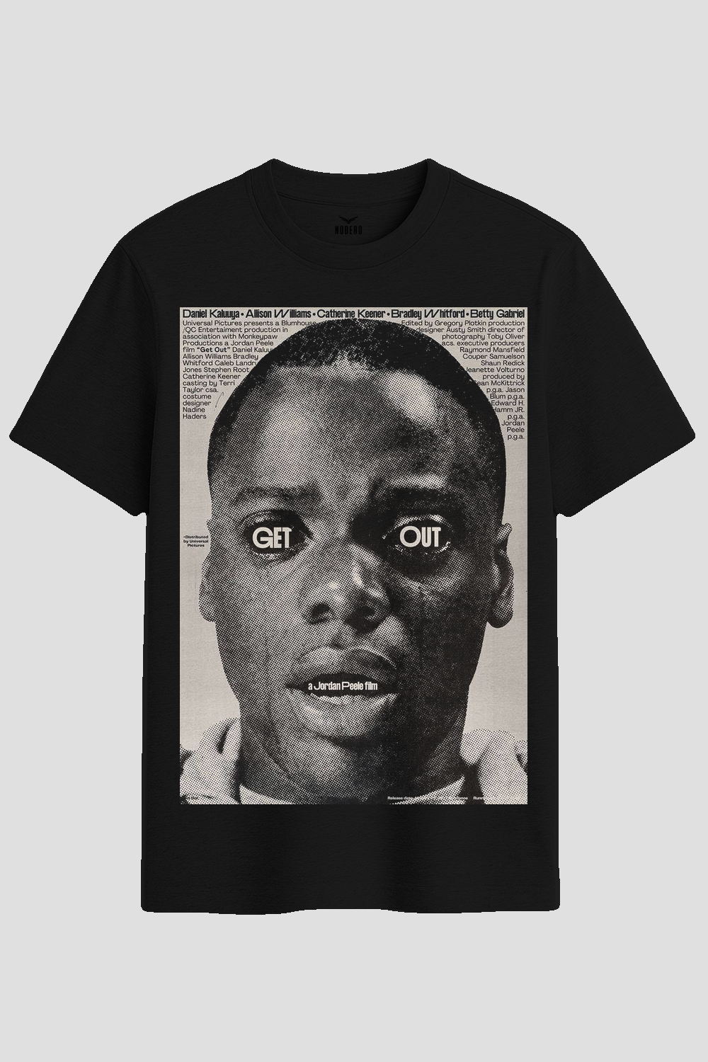 Get Out Vintage Horror Movie Poster Graphic T-Shirt
