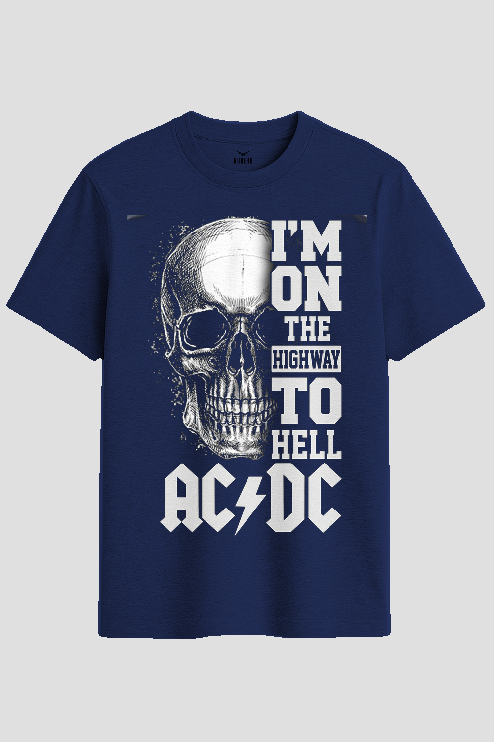 AC/DC Highway To Hell Skull Graphic T-Shirt