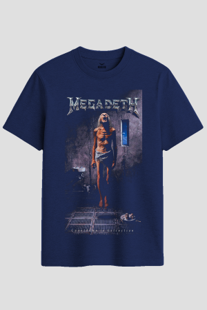 Megadeth Countdown to Extinction Band Graphic T-Shirt
