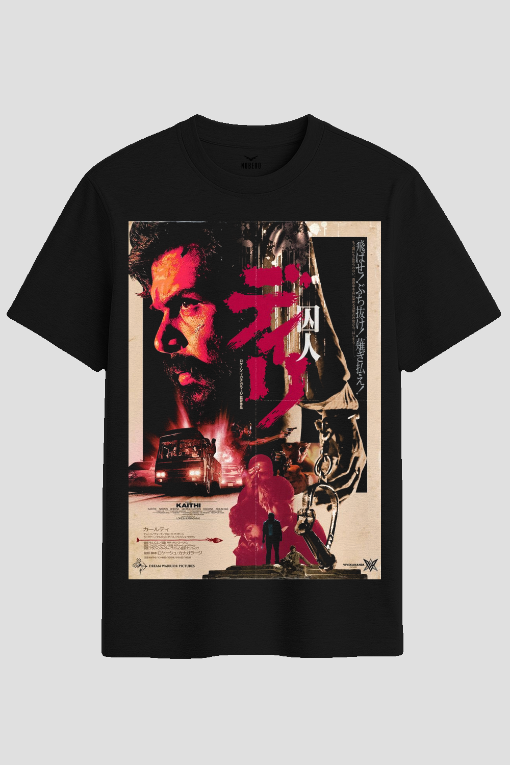 Kaithi Movie Japanese Poster Graphic T-Shirt