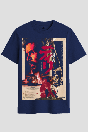 Kaithi Retro Japanese Cinema Poster Graphic T-Shirt