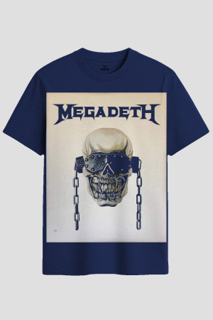 Megadeth Vic Rattlehead Heavy Metal Graphic T-Shirt