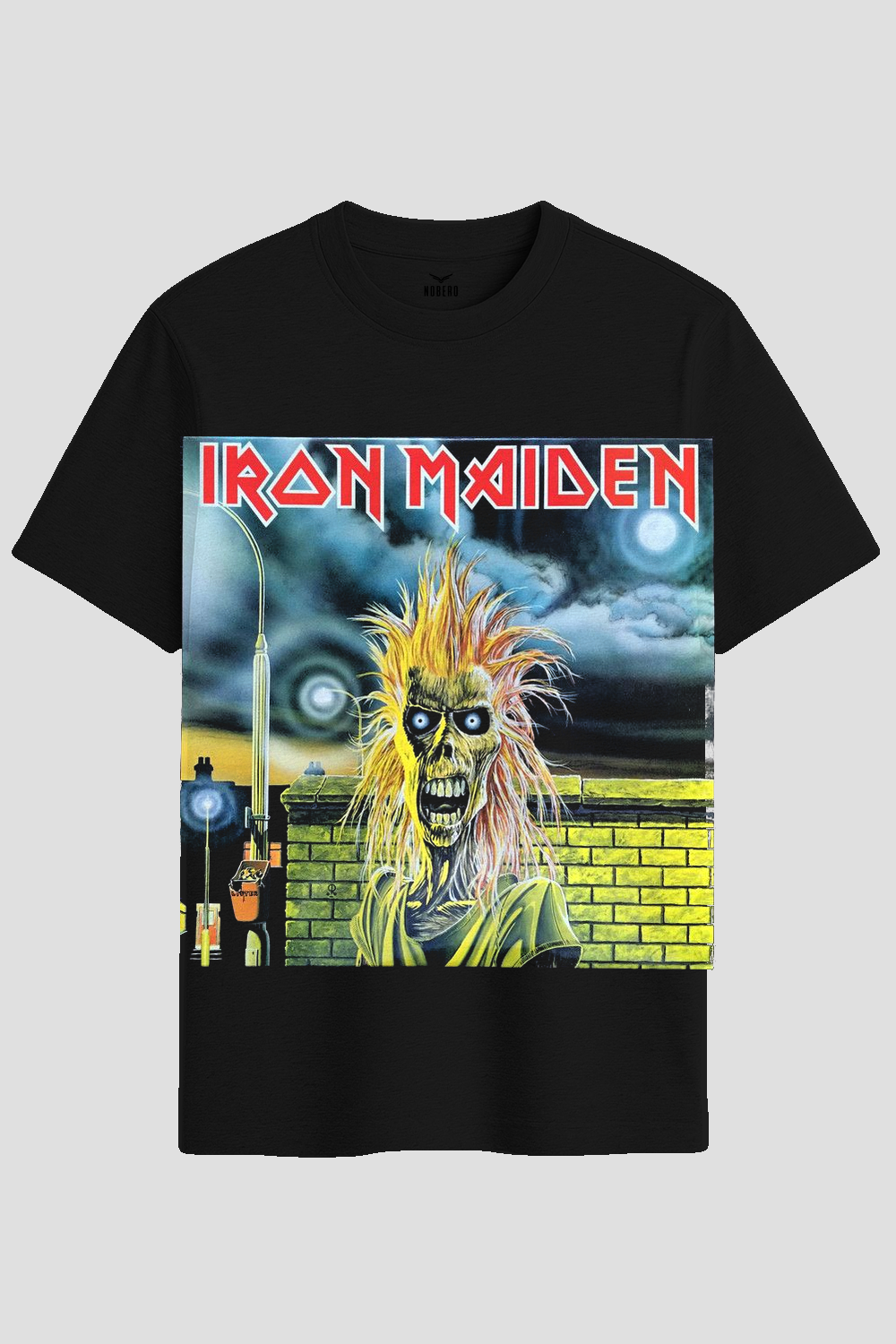 Vintage Heavy Metal Band Album Graphic T-Shirt