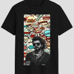 Thalapathy JD Comic Pop Art Graphic T-Shirt