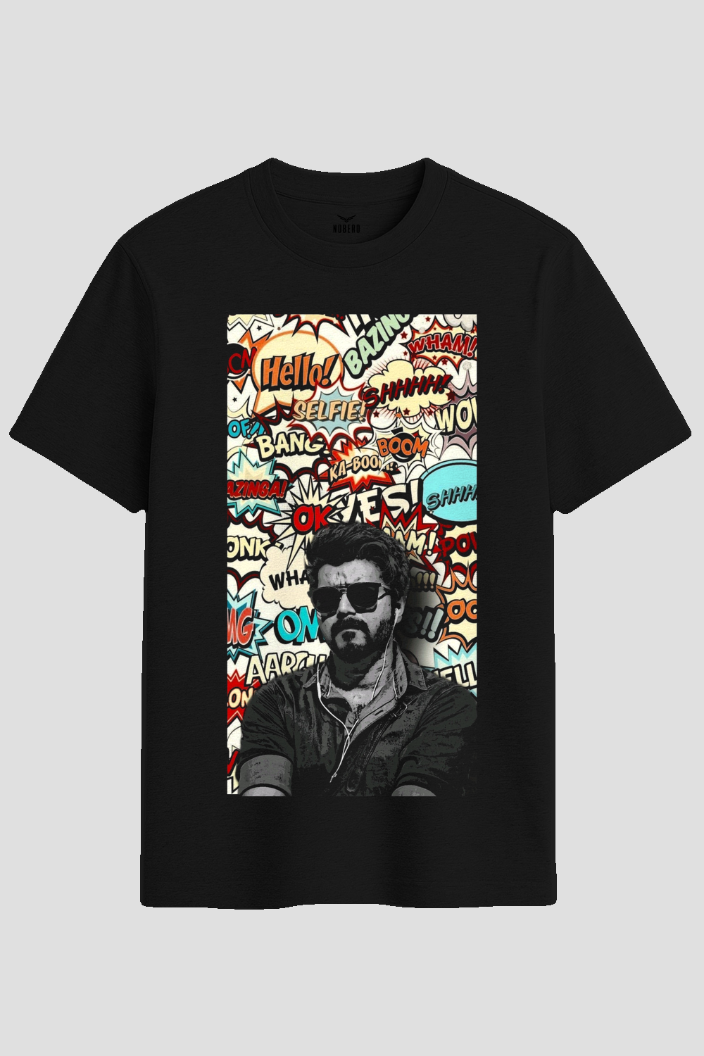 Thalapathy JD Comic Pop Art Graphic T-Shirt