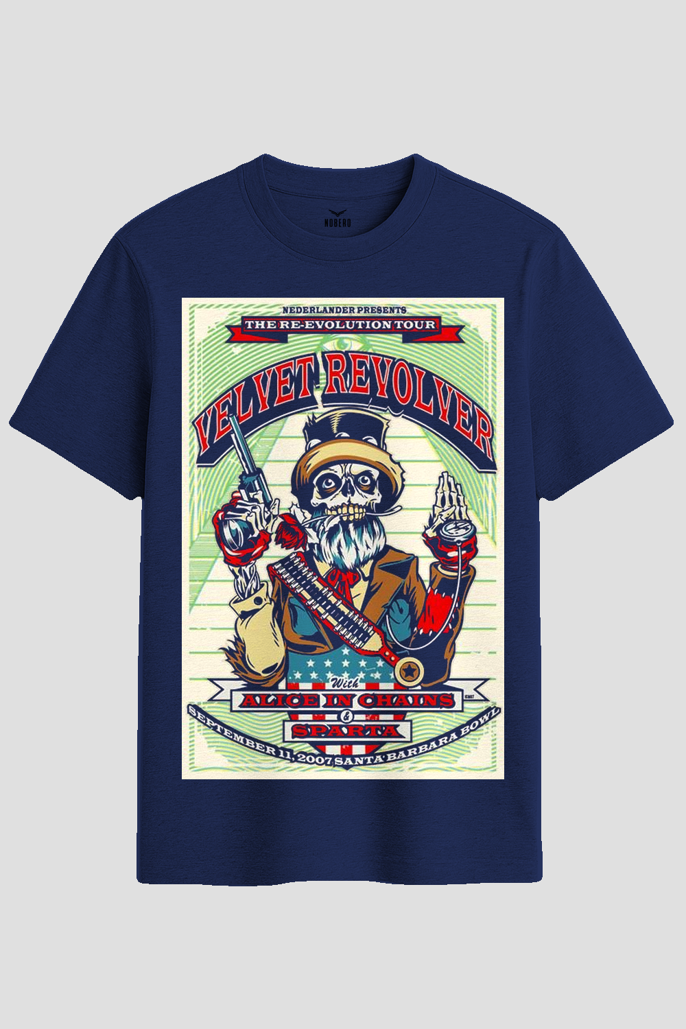 Velvet Revolver Vintage Concert Poster Graphic T-Shirt