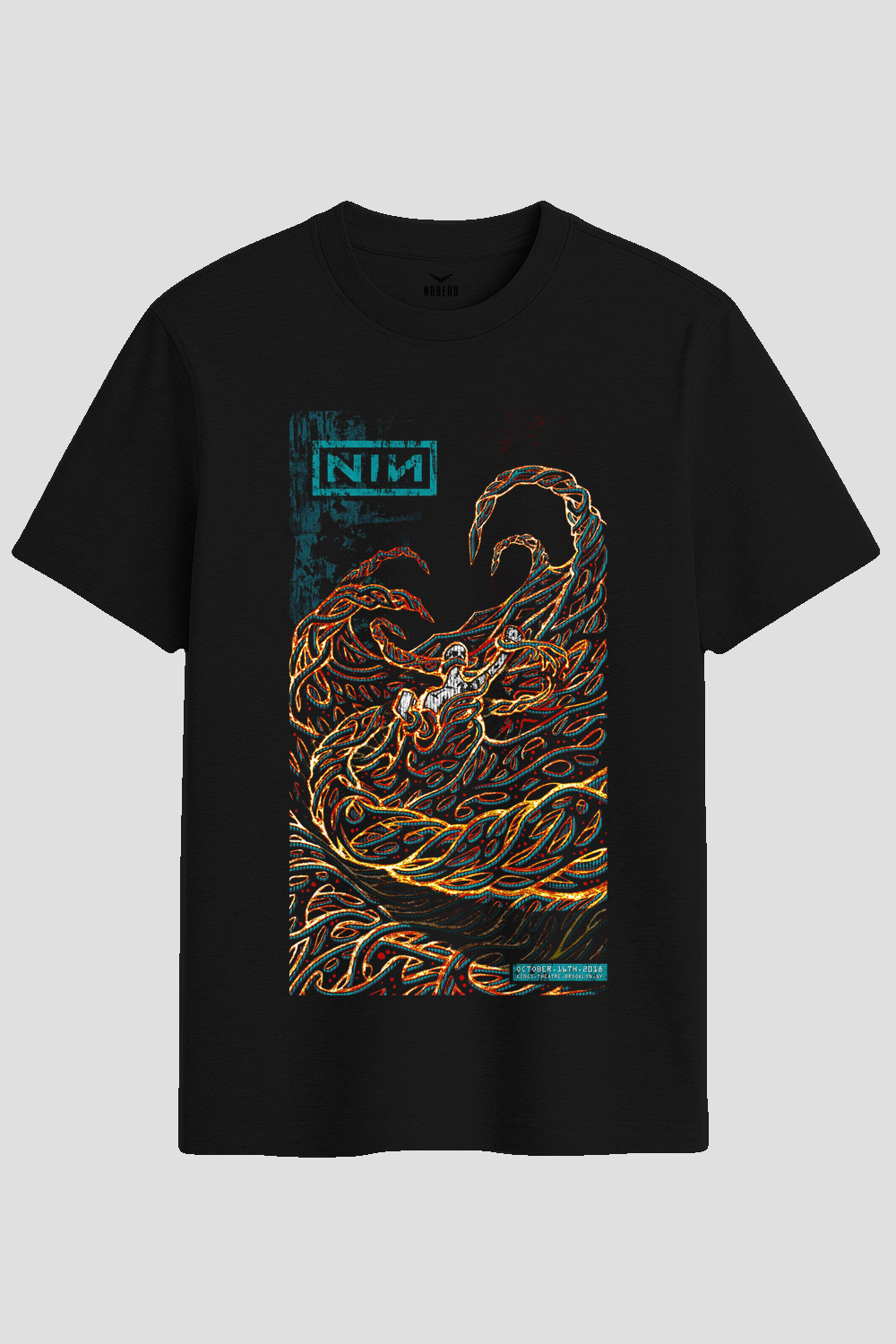 Nine Inch Nails Surreal Concert Graphic T-Shirt