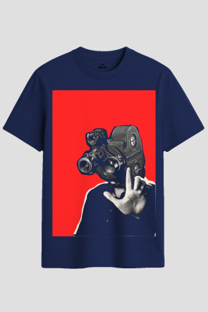Surreal Retro Film Director Graphic T-Shirt
