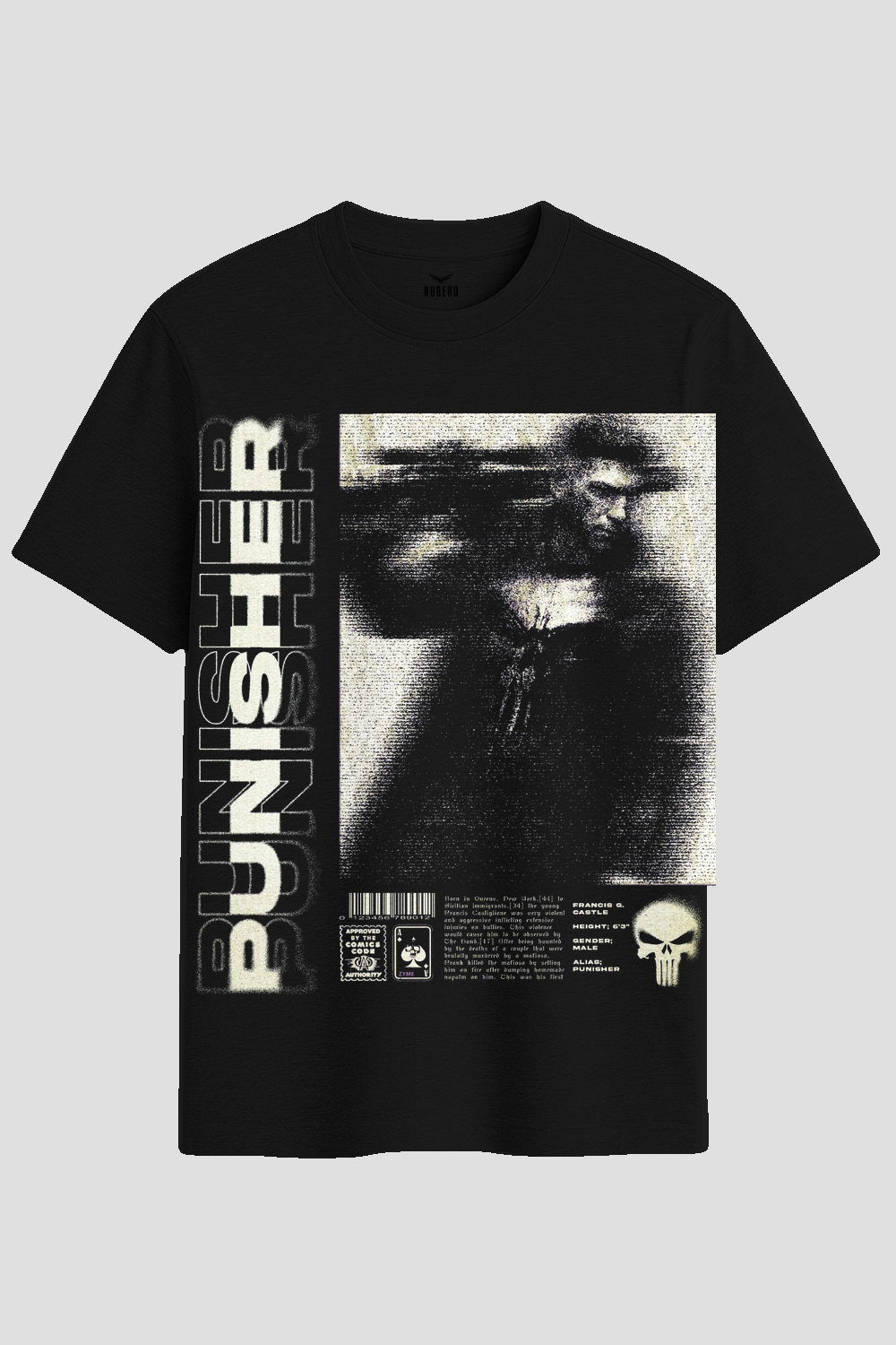 Punisher Frank Castle Vintage Graphic T-Shirt