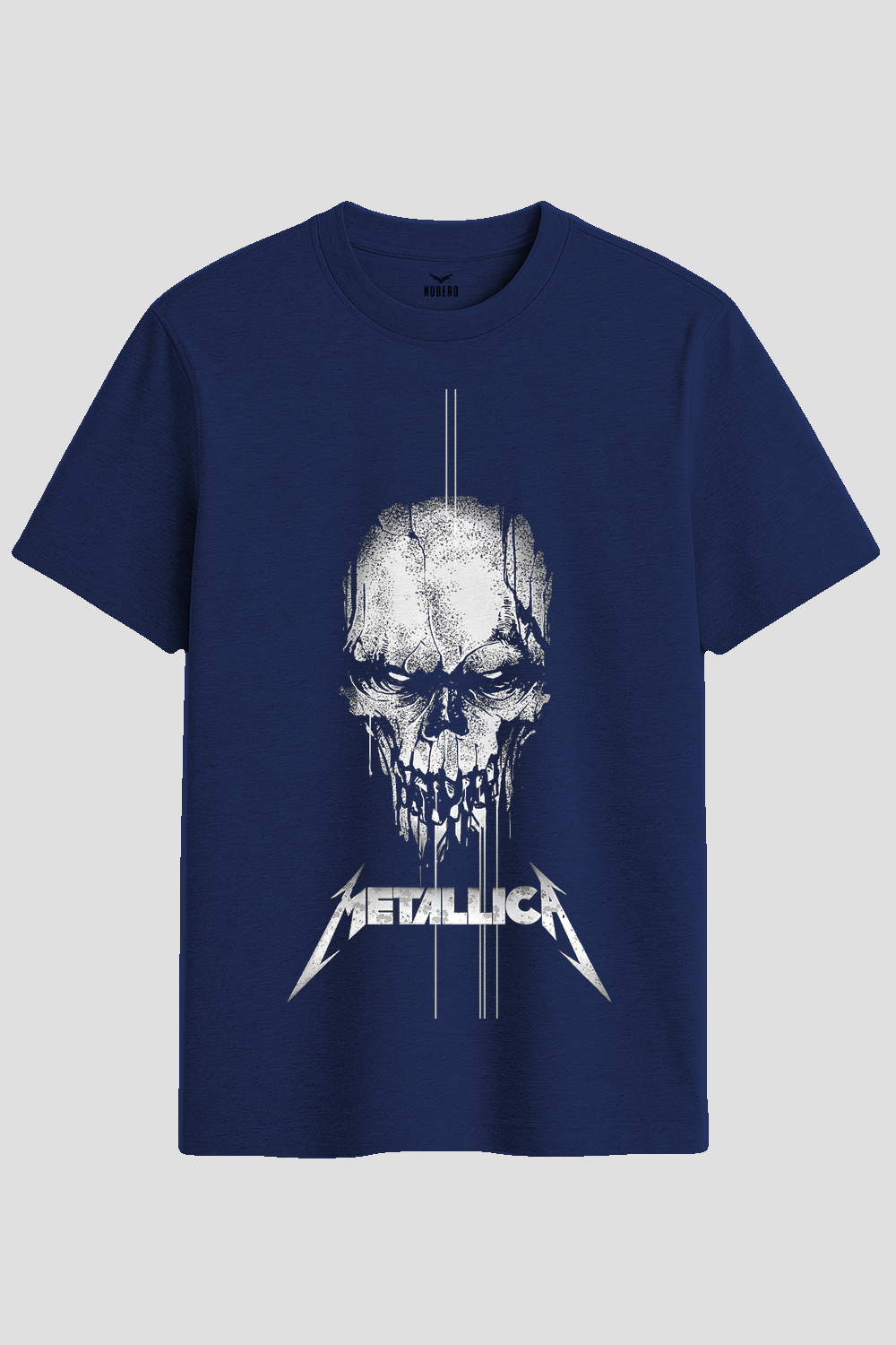 Metallica Dripping Skull Graphic T-Shirt