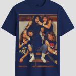 Vintage Heavy Metal Rock Band Graphic T-Shirt