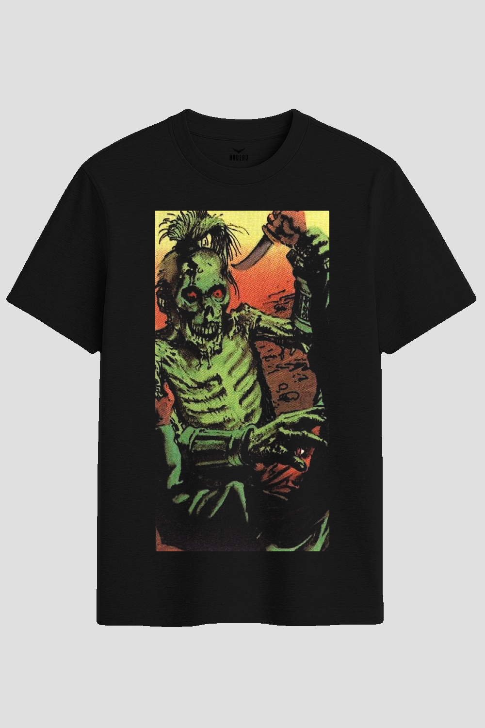 Vintage Zombie Horror Comic Graphic T-Shirt