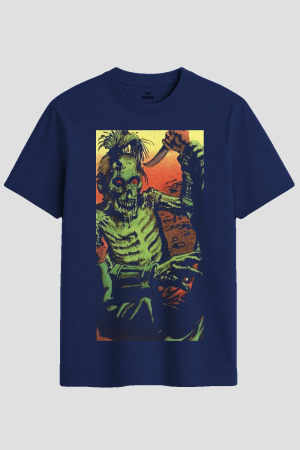 Vintage Horror Zombie Ghoul Graphic T-Shirt