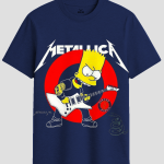 Bart Heavy Metal Rock Graphic T-Shirt