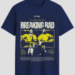 Vintage Breaking Bad TV Series Tribute Graphic T-Shirt