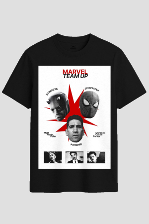 Marvel Team Up Street Level Heroes Graphic T-Shirt
