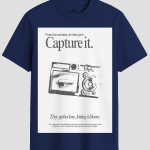 Vintage Digital Camera Aesthetic Graphic T-Shirt