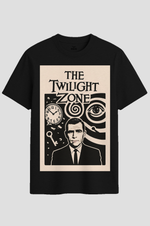 The Twilight Zone Vintage Rod Serling Graphic T-Shirt