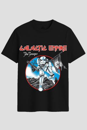 Galactic Empire The Trooper Heavy Metal Graphic T-Shirt