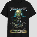 Megadeth Vic Rattlehead Heavy Metal Graphic T-Shirt