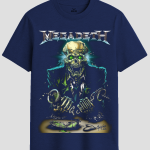 Megadeth Vic Rattlehead Thrash Metal Graphic T-Shirt