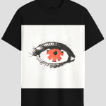 Grunge Graphic Eye Asterisk Alternative T-Shirt