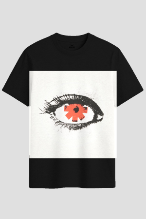 Grunge Graphic Eye Asterisk Alternative T-Shirt