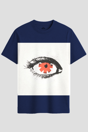 Surreal Eye Grunge Graphic T-Shirt