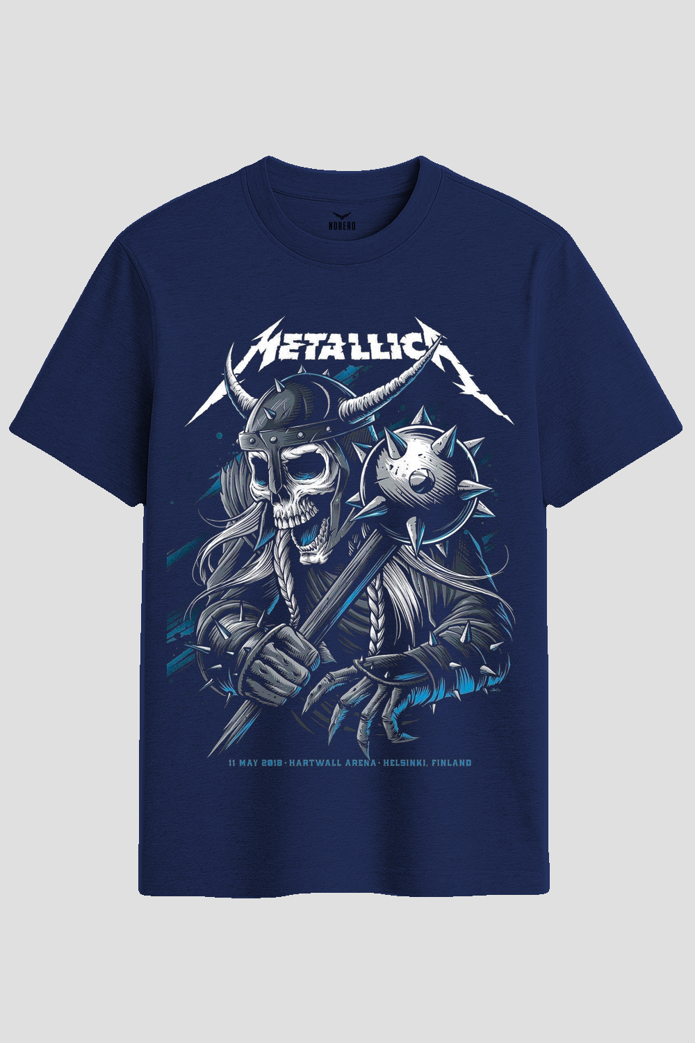 Metallica Viking Warrior Graphic T-Shirt