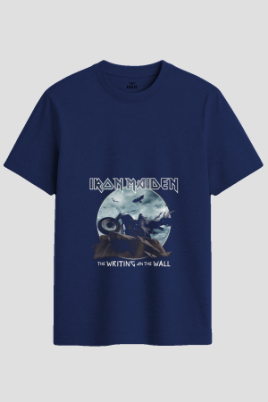 Iron Maiden Writing On The Wall Heavy Metal T-Shirt