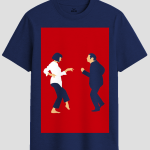 Retro Cult Movie Dance Scene Graphic T-Shirt