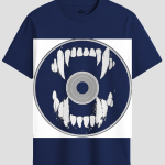 Vampire Fangs CD Graphic T-Shirt