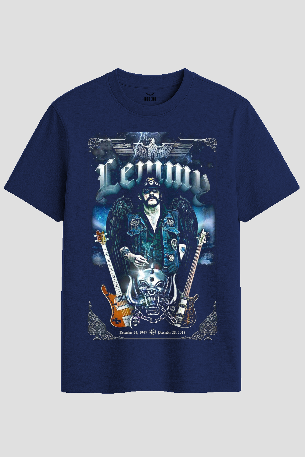 Lemmy Heavy Metal Rock Legend Graphic T-Shirt