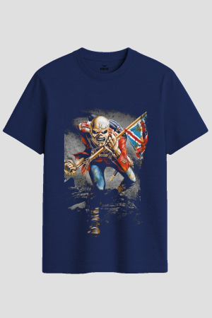The Trooper Vintage Heavy Metal Graphic T-Shirt