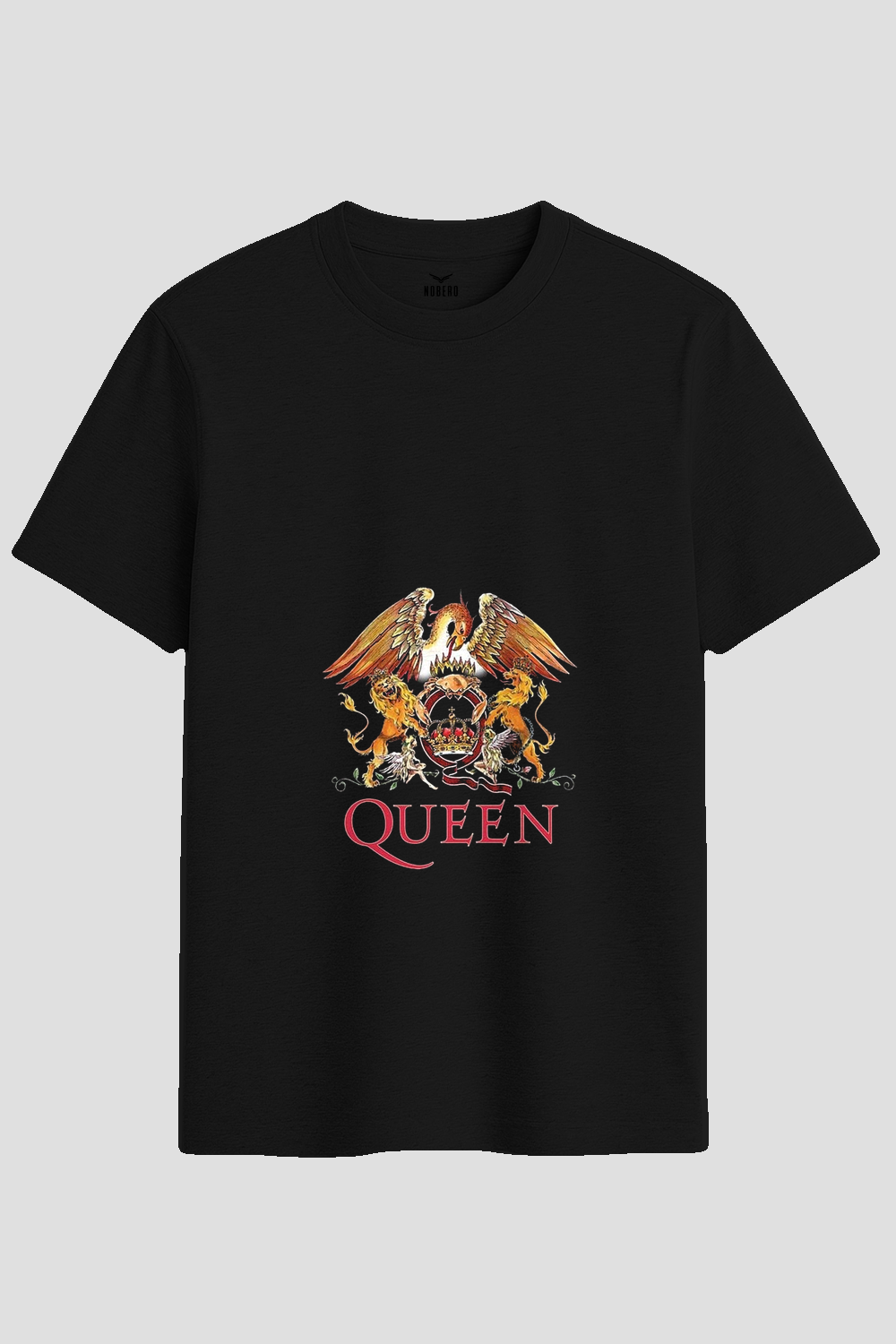 Queen Royal Crest Vintage Rock Band Graphic T-Shirt