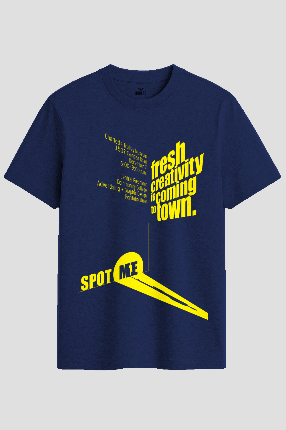 Fresh Creativity Typography Graphic T-Shirt
