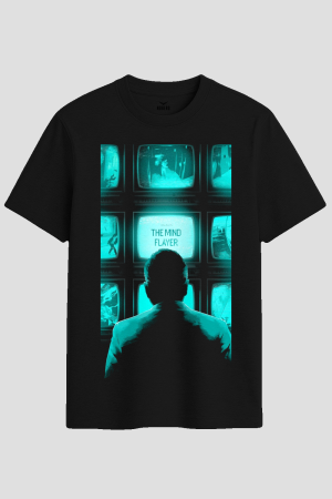 The Mind Flayer Retro Sci-Fi Graphic T-Shirt