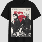 The Boys Retro Japanese Poster Graphic T-Shirt