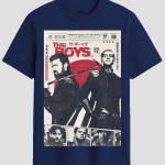 The Boys Retro Manga Poster Graphic T-Shirt