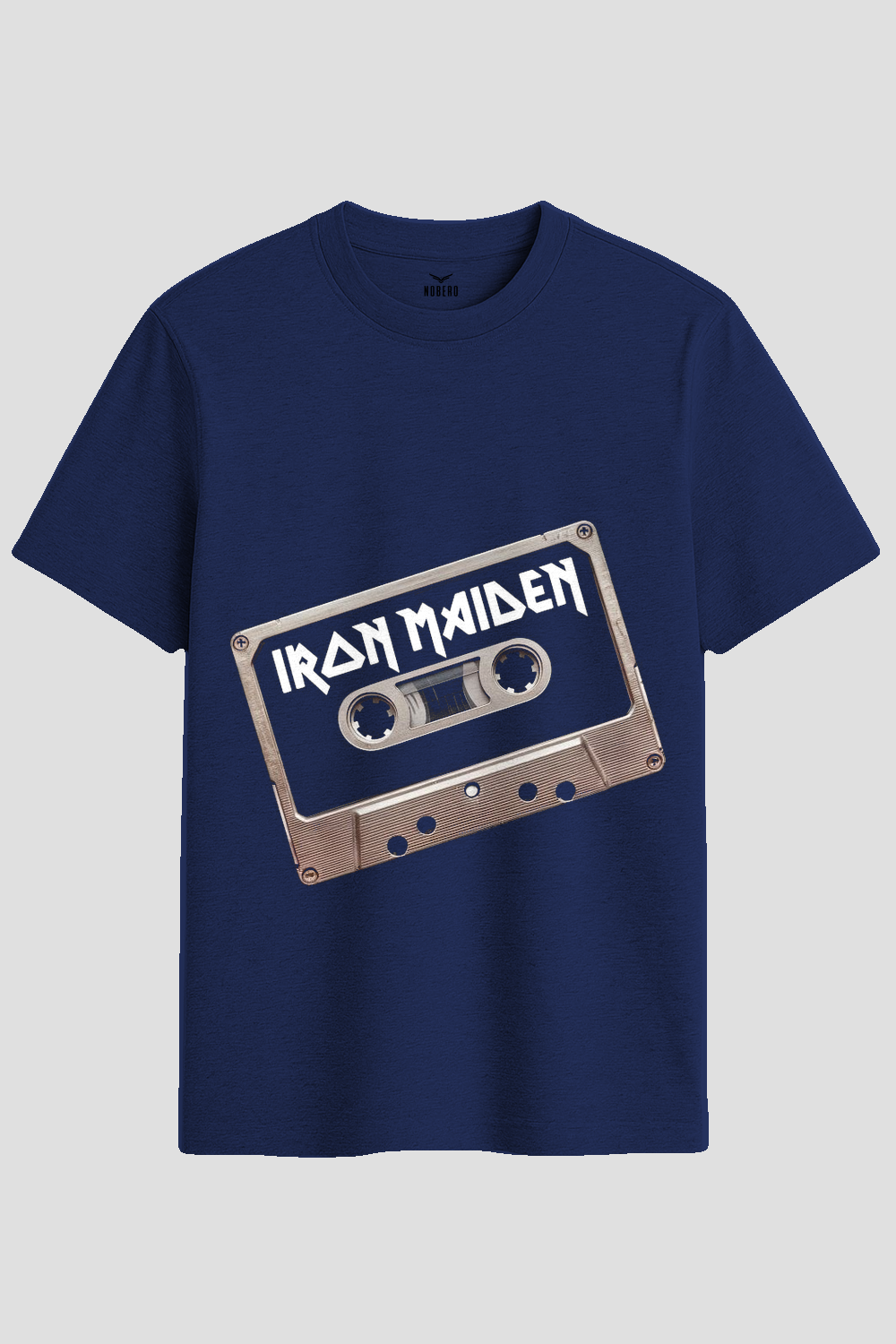 Iron Maiden Retro Cassette Tape Graphic T-Shirt