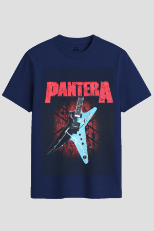 Pantera Dimebag Lightning Guitar Graphic T-Shirt