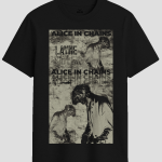 Alice in Chains Grunge Rock Graphic T-Shirt