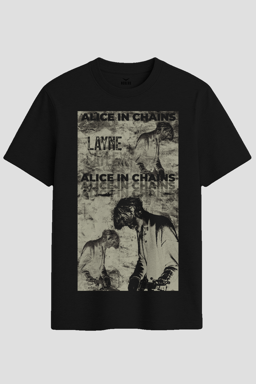 Alice in Chains Grunge Rock Graphic T-Shirt