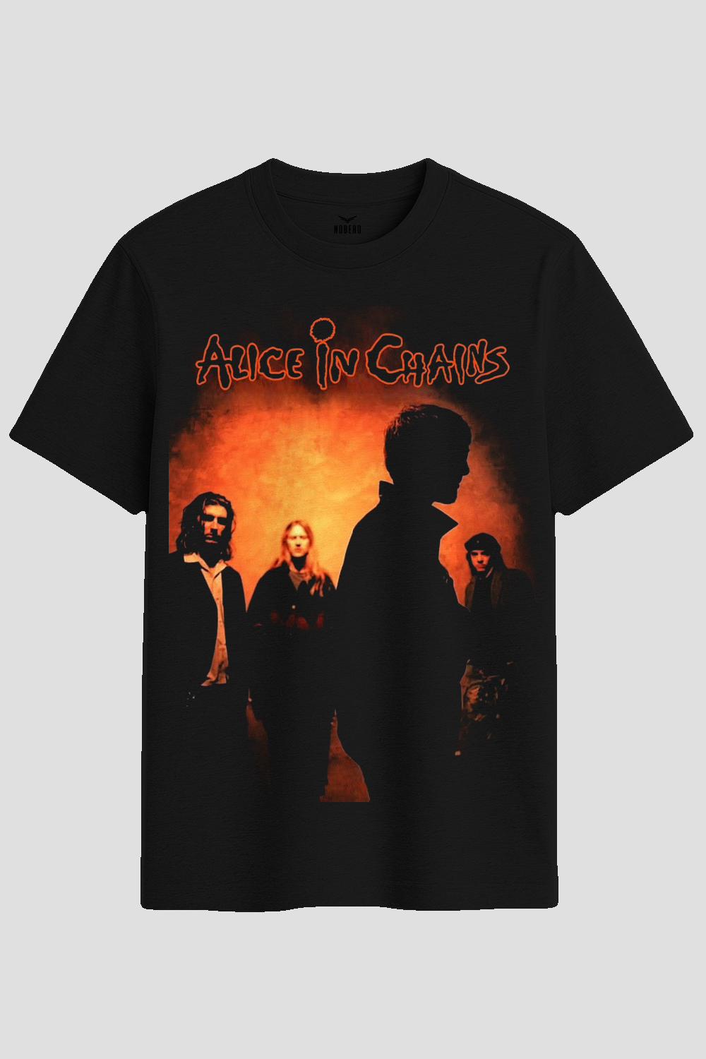 Vintage Grunge Rock Band Graphic T-Shirt