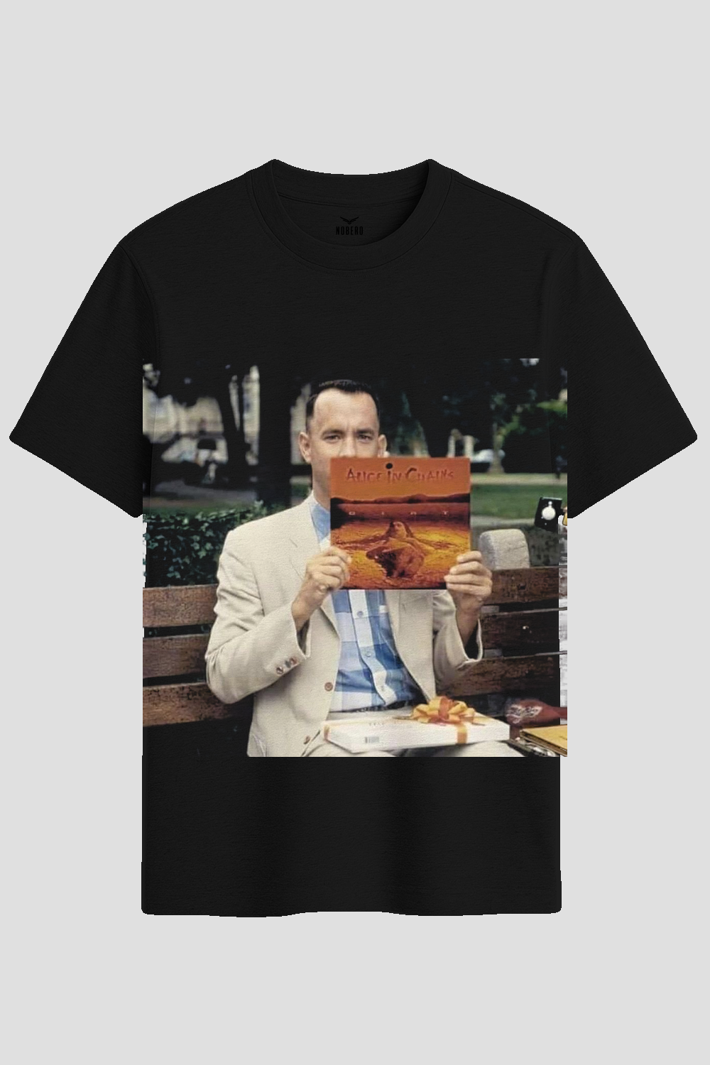 Forrest Gump Alice In Chains Dirt Meme Graphic T-Shirt