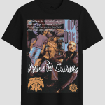 Vintage Alice In Chains Grunge Rock Graphic T-Shirt