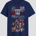 Vintage 90s Grunge Rock Band Collage Graphic T-Shirt