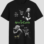 Vintage Alice In Chains Layne Staley Tribute Graphic T-Shirt