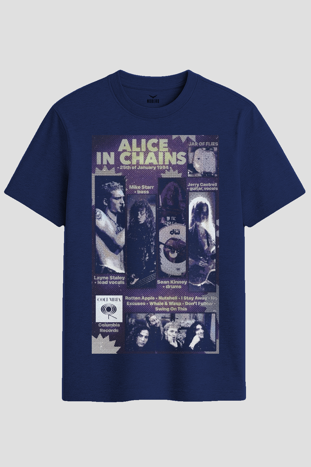 Alice In Chains Jar of Flies Vintage Band Graphic T-Shirt